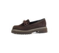 Gabor Leder-Mokassins in Braun - Größe 41 | Damen Schuhe Halbschuhe