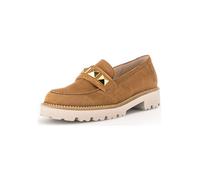Gabor Slipper Leder/Textil Hellbraun - 39