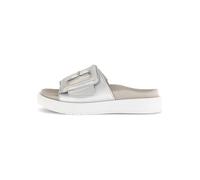 Gabor 83.751.61 silber - bequeme Pantolette für Damen - Größe 41