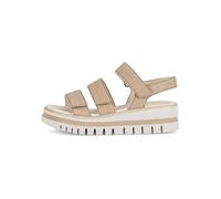 Gabor Leder-Sandaletten in Beige - Größe 39 | Damen Sandalen