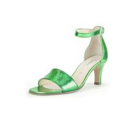 Gabor Leder-Sandaletten in Grün - Größe 38,5 | Damen Sandalen
