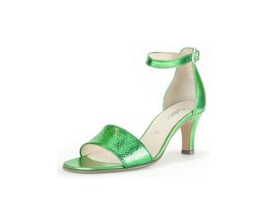 Gabor Leder-Sandaletten in Grün - Größe 38 | Damen Sandalen