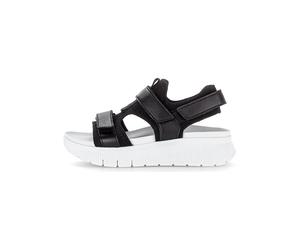 Gabor Leder-Sandaletten in Schwarz - Größe 40 | Damen Sandalen