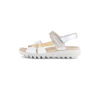 Gabor Leder-Sandaletten in Weiß - Größe 40 | Damen Sandalen