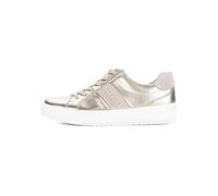 Gabor Leder-Sneakers in Gold - Größe 38,5 | Damen Sneakers
