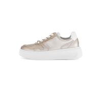 Gabor Leder-Sneakers in Gold - Größe 39 | Damen Sneakers