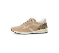Gabor Leder-Sneakers in Hellbraun - Größe 39 | Damen Sneakers