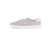 Gabor Sneaker DAVOS Damen Schnürschuh mit Lochmuster Weite H Gr. 41 Flieder/Weiß