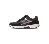 Gabor Sneaker Rollingsoft 76.875.57 Damen Low-Top Schwarz/Anthrazit Größe 37,5