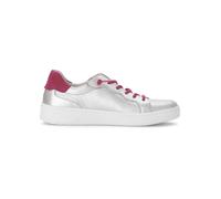 Gabor Leder-Sneakers in Silber - Größe 38,5 | Damen Sneakers