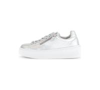 Gabor Leder-Sneakers in Silber - Größe 39 | Damen Sneakers