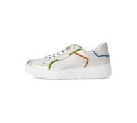 Gabor 63.210.61 silber - sportliche Halbschuhe für Damen - Größe 40.5