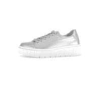Sneaker low silber