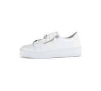 Gabor Leder-Sneakers in Weiß - Größe 37 | Damen Sneakers