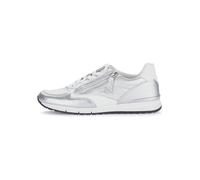 Sneaker GABOR "Sneaker low", Damen, Gr. 39, silber, Schuhe Sneaker (46643859-39) silber