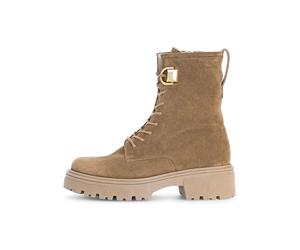 Gabor Leder-Stiefeletten in Hellbraun - Größe 38,5 | Stiefeletten