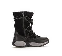 Gabor Damen Winterstiefel, Frauen Stiefel,Wechselfußbett,Warmfutter,winterboots,schnürstiefel,gefüttert,schwarz (Webl.),40 EU / 6.5 UK