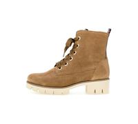Gabor Leder-Winterstiefeletten in Hellbraun - Größe 38,5 | Damen Stiefel