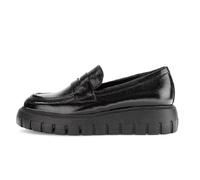 Gabor Damen Slipper, Frauen Slip On,Best Fitting,College Schuhe,Businessschuhe,Slip-ons,Mokassins,Halbschuhe,Schlupfschuhe,schwarz,38 EU / 5 UK