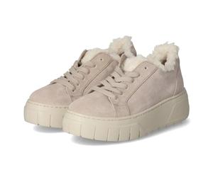 Gabor Low Sneaker - Gr. 37,5 - Beige - Rauleder