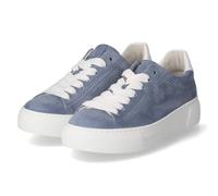 Gabor Low Sneaker - Gr. 37 - Blau - Rauleder