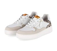 Gabor Low Sneaker - Gr. 38 - Weiß - Leder & Textil
