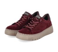 Gabor Low Sneaker - Gr. 44 - Rot - Rauleder