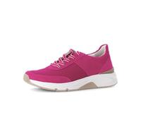 Gabor Low-Top Damen Sneaker 66.897 - Damen Schuhe mit Herausnehmbares Wechselfußbett für Einlagen - Frauen Halbschuhe - Pink 28