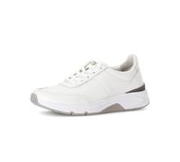 Gabor Low-Top Sneaker Rolling Soft 66.897 – Damen, weiß, herausnehmbares Wechselfußbett, Gr. 40