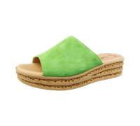 Gabor mittlere Plateau Pantolette für Damen, grün, Größe 42 EU / 8 UK