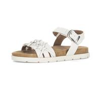 Plateausandaletten GABOR "Plateau Sandale", Damen, Gr. 39, creme, Schuhe (75977323-39) creme