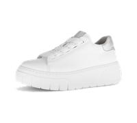 Gabor Nappa/Satin Met. für Damen, weiß, Größe 39 EU / 6 UK