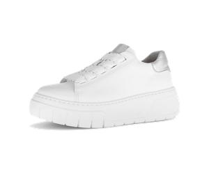 Gabor Nappa/Satin Met. für Damen, weiß, Größe 40 ½ EU / 7 UK