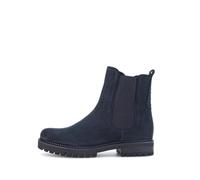 Chelseaboots GABOR "Chelsea Boot Rauleder", Damen, Gr. 40,5, blau, Schuhe Chelseaboots (40794742-40,5) blau