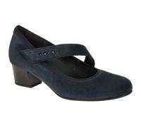 Gabor Damen Plateaupumps, Frauen Absatzschuhe,Ausgehschuhe,Abendschuhe,Court Shoes,stöckelschuhe,Plateau-Sohle,Heels,Dark-Blue,37 EU / 4 UK