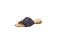 Gabor Damen Pantoletten, Frauen Slipper,Moderate Mehrweite (G),Wedge-Sohle,Schlupfschuhe,schluepfschuhe,Slides,schwarz (Gold),37 EU / 4 UK