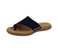 Gabor Pantolette bis 30mm Absatz für Damen, blau, Größe 38 EU