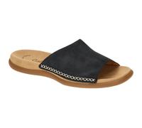 Gabor Pantolette blau Nubuck 03.705.16 - Größe 40