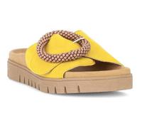 Pantolette GABOR "Pantolette", Damen, Gr. 38, gelb, Schuhe Pantolette (48781430-38) gelb