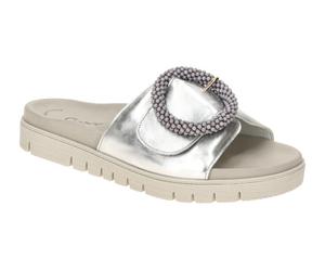 Gabor Pantolette silber metallic 83.745.61 - Größe 38