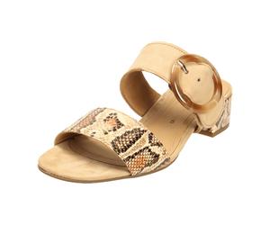 Gabor Pantoletten 41.701.32 desert/caramel FS 2020 für Damen, beige, Größe 40 EU / 6,5 UK