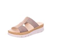 Gabor Glamour Pantoletten grau metallic Glitzer 43.721.62 - Größe 42