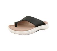 Gabor Damen Zehentrenner, Frauen Sandalen,Freizeitschuhe,offene Schuhe,Strandschuhe,zehenstegsandalen,flip Flops,schwarz (Micro),38 EU / 5 UK