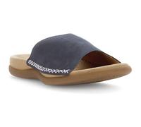 Gabor Pantolette 03.705.16 für Damen bequem dunkelblau Größe 42