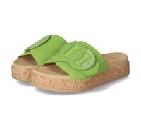 Gabor Pantoletten - Gr. 38 - Grün - Rauleder