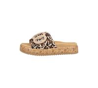 Pantolette GABOR "Gabor Pantoletten Veloursleder", Herren, Gr. 38, leopard, Veloursleder, Schuhe Pantolette (35701339-38) leopard