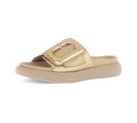 Gabor Plateau Pantolette gold metallic 63.751.63 für Damen, gold, Größe 38 EU