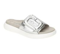 Gabor Plateau Pantolette silber grau metallic 83.751.61 - Größe 43