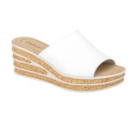 Gabor 44.650.21 weiß - bequeme Pantolette für Damen - Größe 40