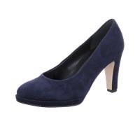 Gabor Plateau Pumps für Damen, blau, Größe 37 ½ EU / 4,5 UK